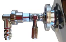 テーブルL字コック